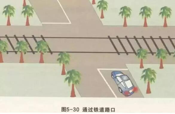 石家庄驾校考试科三通过铁路口